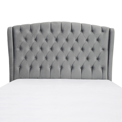 Aida Button Tufted Bed Queen Size 200x150