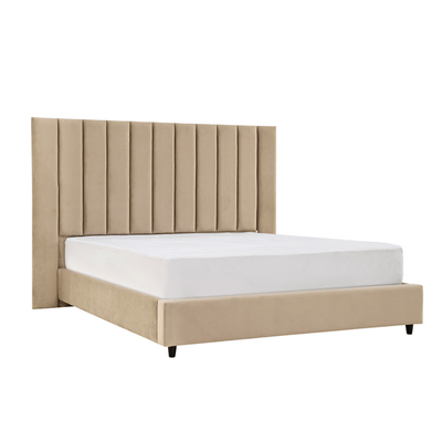 Crum Upholstered Bed Single Size 190x90