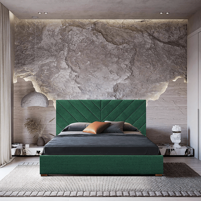 Syla Upholstered Bed Double Size 200x120