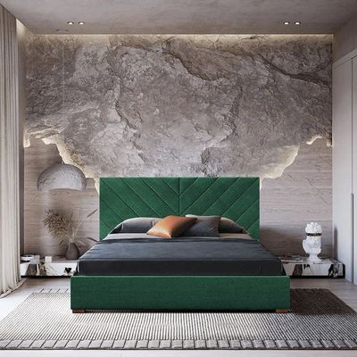 Syla Upholstered Bed King Size 200x210