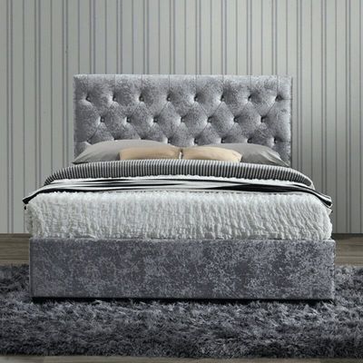 Tokyo Velvet Bed King Size 210x200