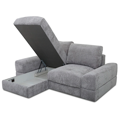L-shaped sofa bed Devis Irving 37