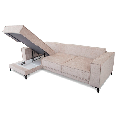 L-shaped sofa bed Mason Anabelle 02, left