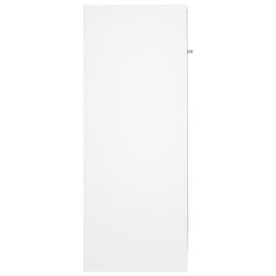 Sideboard White 60x30x75 cm Engineered Wood