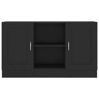 Sideboard Black 120x30.5x70 cm Engineered Wood