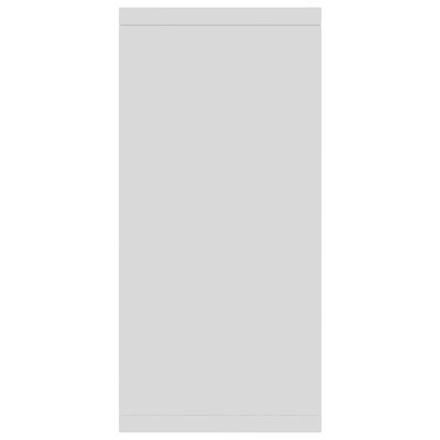 Sideboard White 88x30x65 cm Engineered Wood
