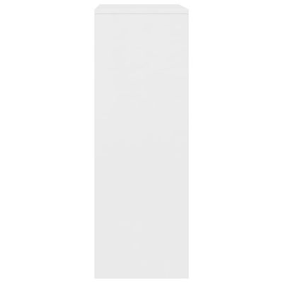 Sideboard with 6 Drawers White 50x34x96 cm Engineered Wood
