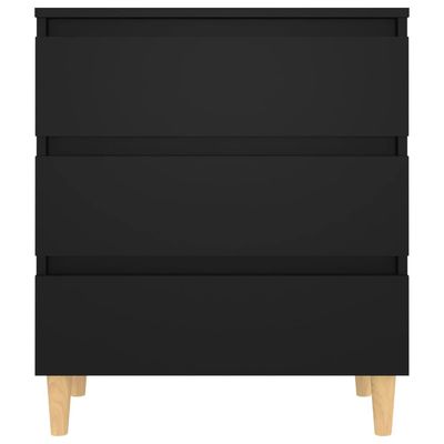 Sideboard Black 60x35x69 cm Engineered Wood
