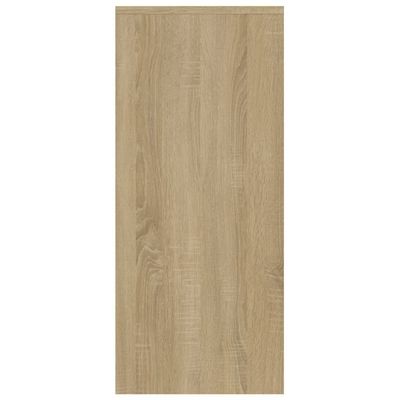 Sideboard Sonoma Oak 102x33x75 cm Engineered Wood