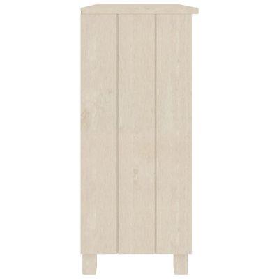 Sideboard HAMAR Honey Brown 85x35x80 cm Solid Wood Pine
