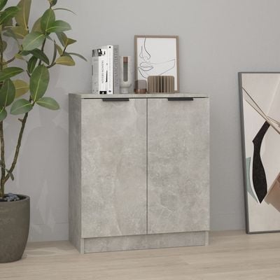 Sideboard Concrete Grey 60x30x70 cm Engineered Wood