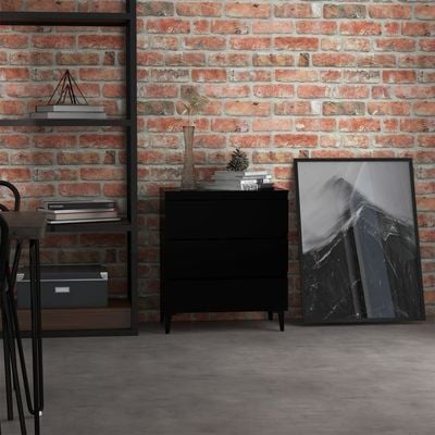 Sideboard Black 60x35x69 cm Engineered Wood