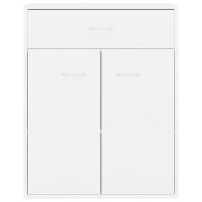 Sideboard White 60x30x75 cm Engineered Wood