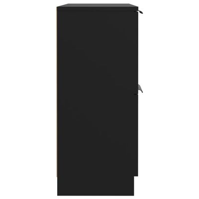 Sideboard Black 60x30x70 cm Engineered Wood