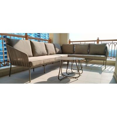 Corcega Taupe Modular Sofa Set