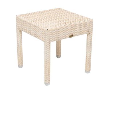 Hawai White Side Table