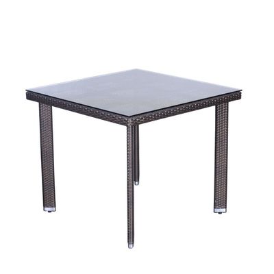 Nice Bronze Square Small Dining Table