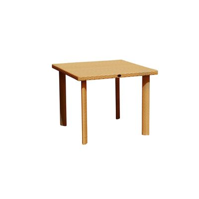 Nice Natural Square Small Dining Table