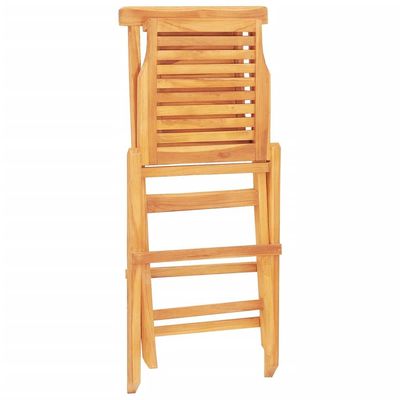 Folding Garden Chairs 2 pcs 47x63x90 cm Solid Wood Teak