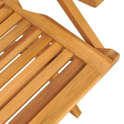 Folding Garden Chairs 8 pcs 56x63x90 cm Solid Wood Teak