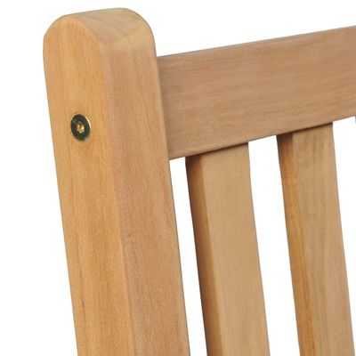 Outdoor Chairs 6 pcs Solid Teak Wood