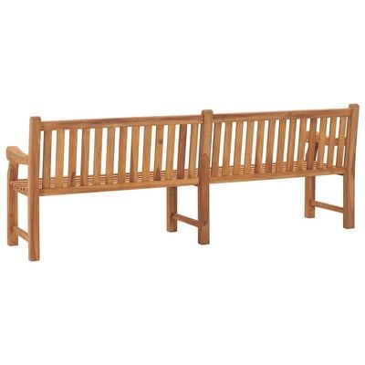 Garden Bench 228 cm Solid Teak Wood