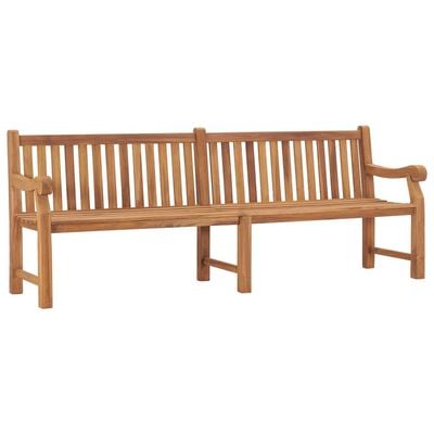 Garden Bench 228 cm Solid Teak Wood