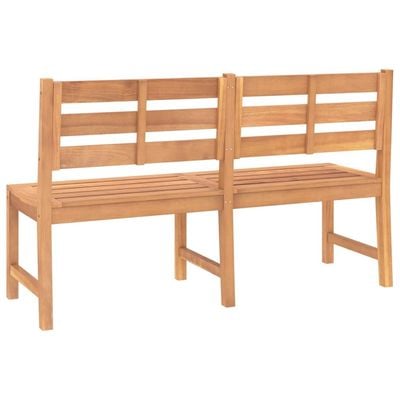 Garden Bench 150 cm Solid Teak Wood