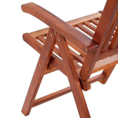 Folding Garden Chairs 4 pcs Solid Acacia Wood