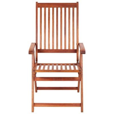 Folding Garden Chairs 4 pcs Solid Acacia Wood