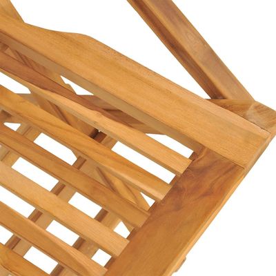 Folding Garden Chairs 8 pcs 55x62x90 cm Solid Wood Teak