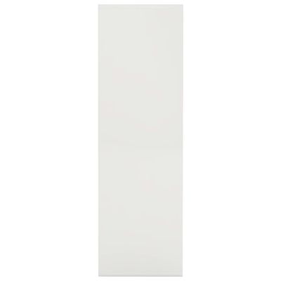 Book Cabinet White 98x30x98 cm Engineered Wood