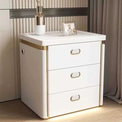 Smart Bedside Table + White