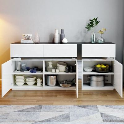 Modern Sideboard Buffet Cabinet Home Coffee Bar - 150cm