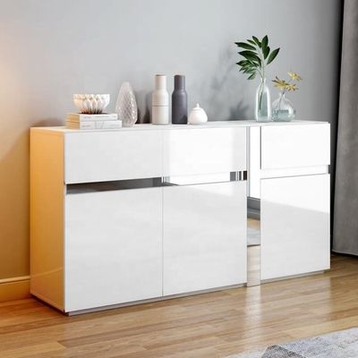 Modern Sideboard Buffet Cabinet Home Coffee Bar - 150cm