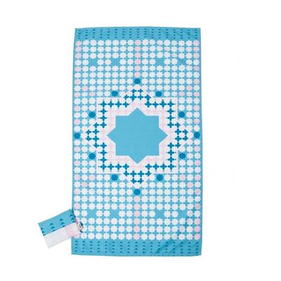 SABR Marrakesh' Pocket Prayer Mat, for Occassions like Ramadan