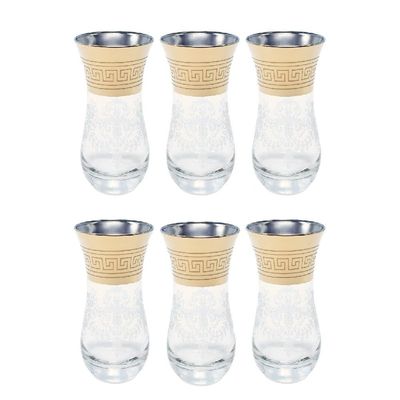 Set of 6 glasses for tea, 160 ml "Baroque", for Occassions like Ramadan