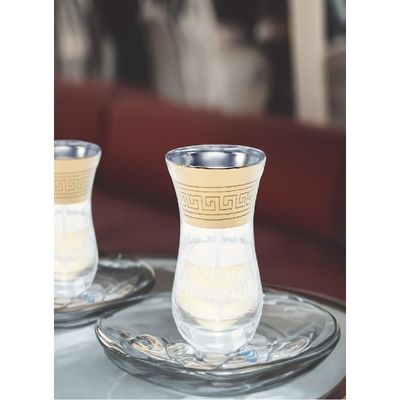 Set of 6 glasses for tea, 160 ml "Baroque", for Occassions like Ramadan