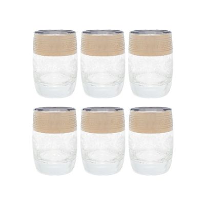 Set of 6 glasses, 310 ml "Baroque" 3, for Occassions like Ramadan