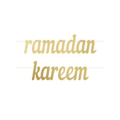 Ramadan Kareem Letter Banner - Silver, for Occassions like Ramadan