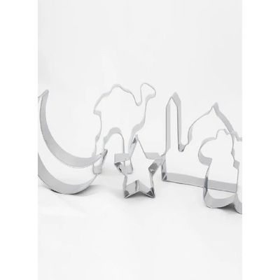 Islamic Shapes Cookie Cutters (5pk), for Occassions like Ramadan