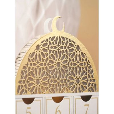 Ramadan Mosque Calendar with lights, for Occassions like Ramadan