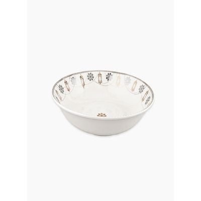 Rosa Farha Serving Bowl 31 cm|Suitable Ramadan and Eid Decoration & Celebration|Perfect Festive Gift for Home Decoration in Ramadan, Eid, Birthdays, Weddings.