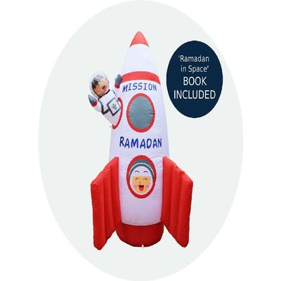Mission Ramadan Space Rocket Inflatable 