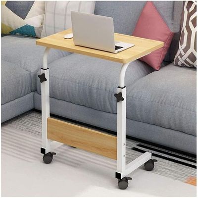 Side Ttable Unique C-Shaped Bedside Table Portable Computer Desk Mobile Lap Table Laptop Computer Stand Bedside Table Portable Side Table For Bed Sofa For Beds And Sofas Brown