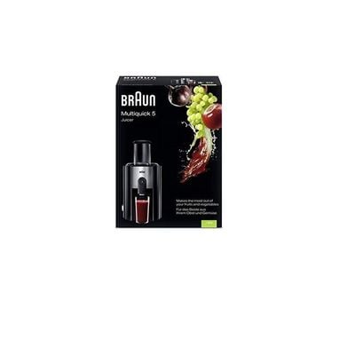 Braun j500 multiquick 5 spin juice extractor, black