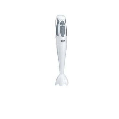 Braun Electric Hand Blender, 550 W, MQ320 PASTA- White/Silver/Clear