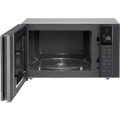 LG 42 Liter Steel Microwave with Push Button Controls, MS4295CIS