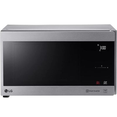 LG 42 Liter Steel Microwave with Push Button Controls, MS4295CIS