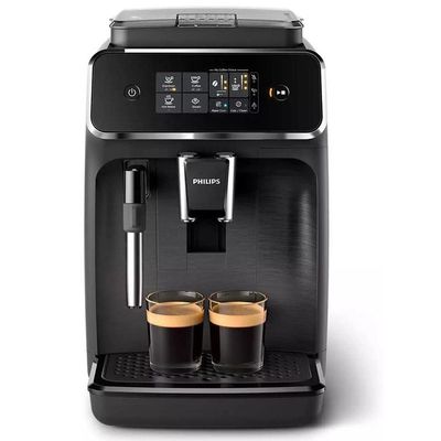 Philips Full Automatic Espresso Machine EP2220/10 Beverages Cllassic Milk frother Matte Black Touch Display